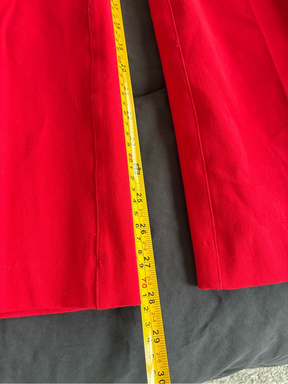 Spanx Women's Supersmooth Perfectfit Flare Red Pants - Picture 12 of 13